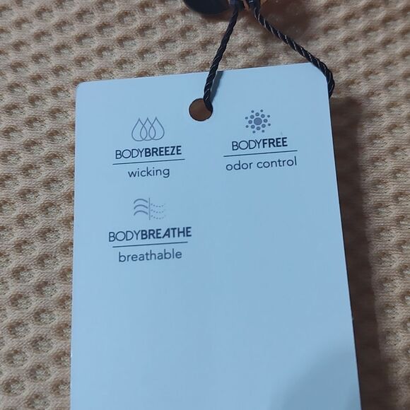 CALIA Women's Golf Honeycomb Mesh 1/2 Zip Sleeveless Polo  Sz XL NWT - Picture 7 of 9